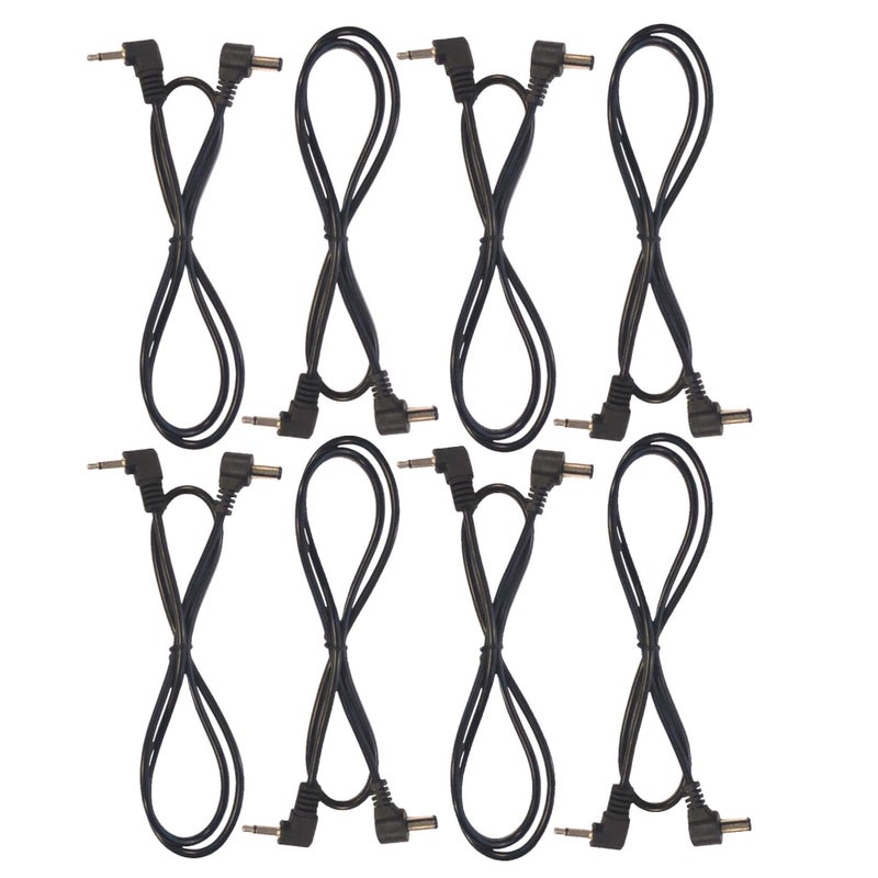 Kurrent Electric (8) Pack of Effects Pedal Power Cables for Gator G-Bus 8 Power Supply - Image 1